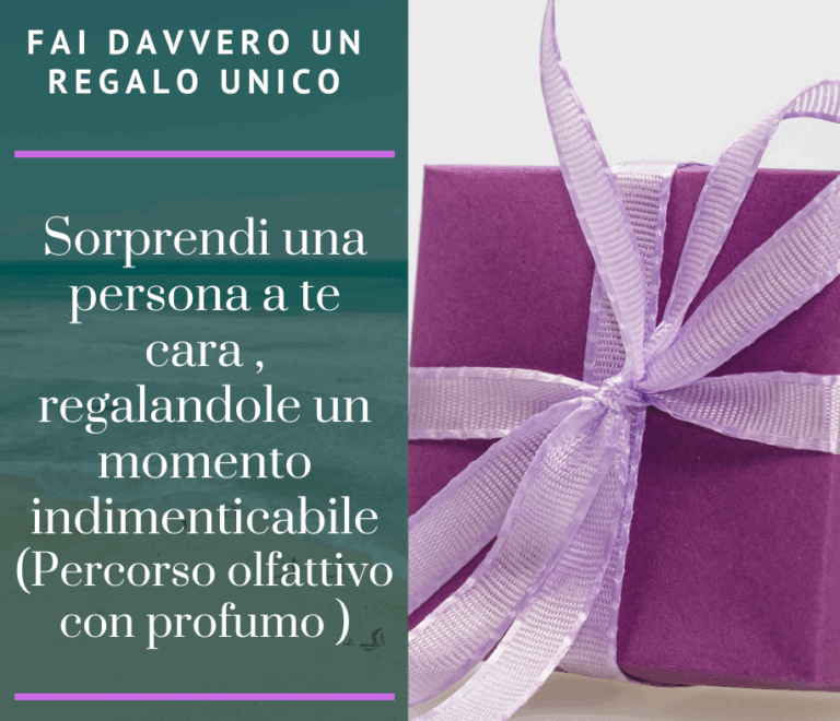 Regala un percorso olfattivo